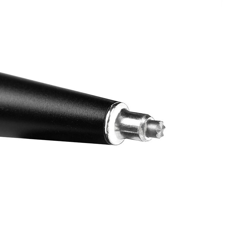 43-inch tactical trekking pole, with non-slip handle, multi-functional hiking stick, adjustable height, suitable for outdoor self-defense and mountaineering.